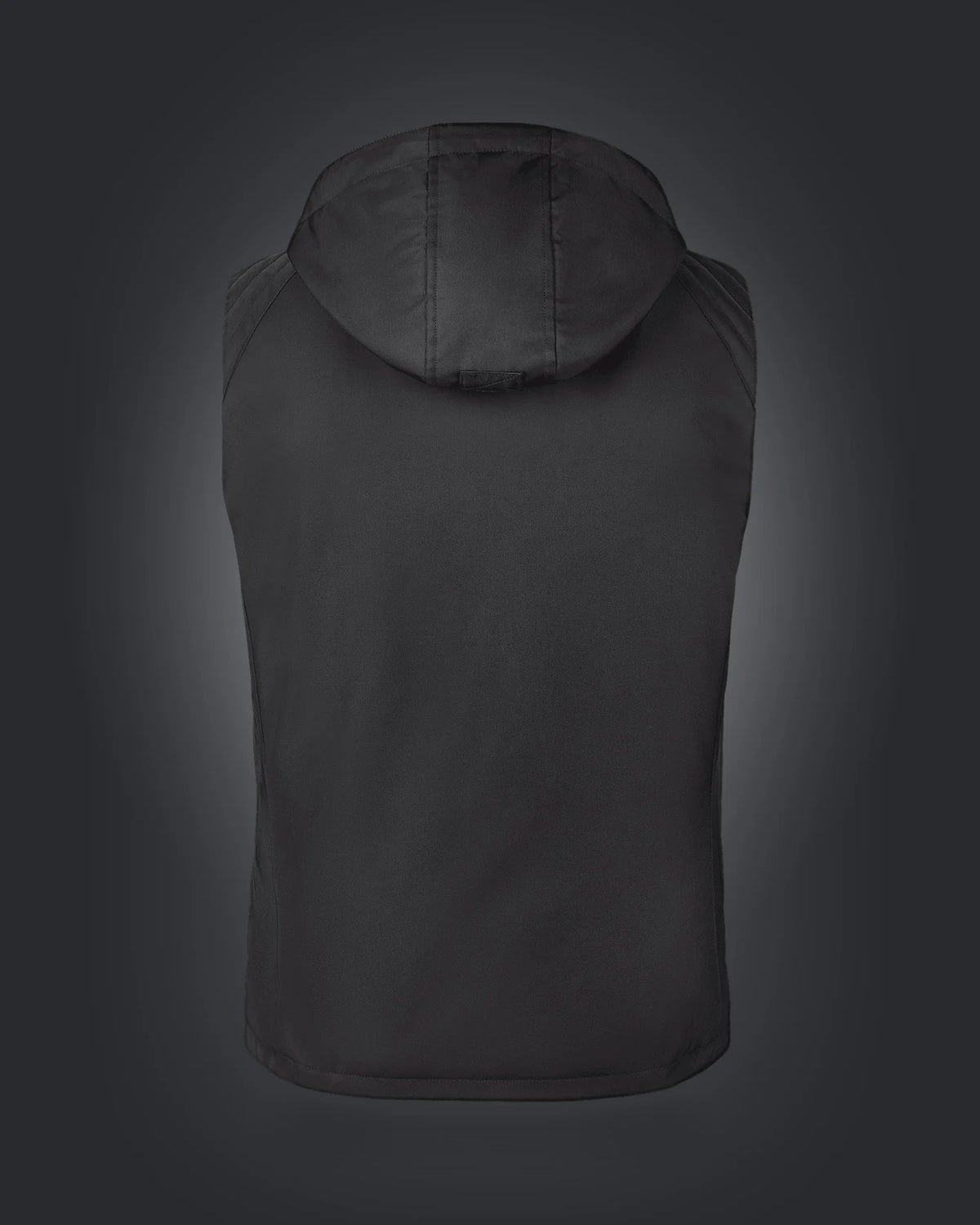 Dragon Men Vest Hood, 66, Schwarz