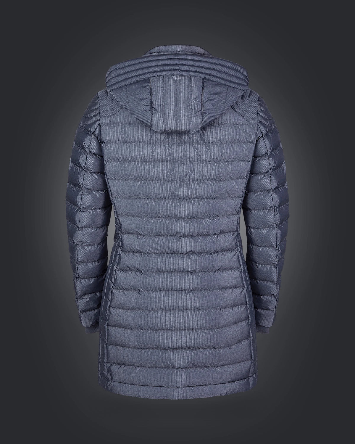 Helium Medium with Hood, 657, Navy