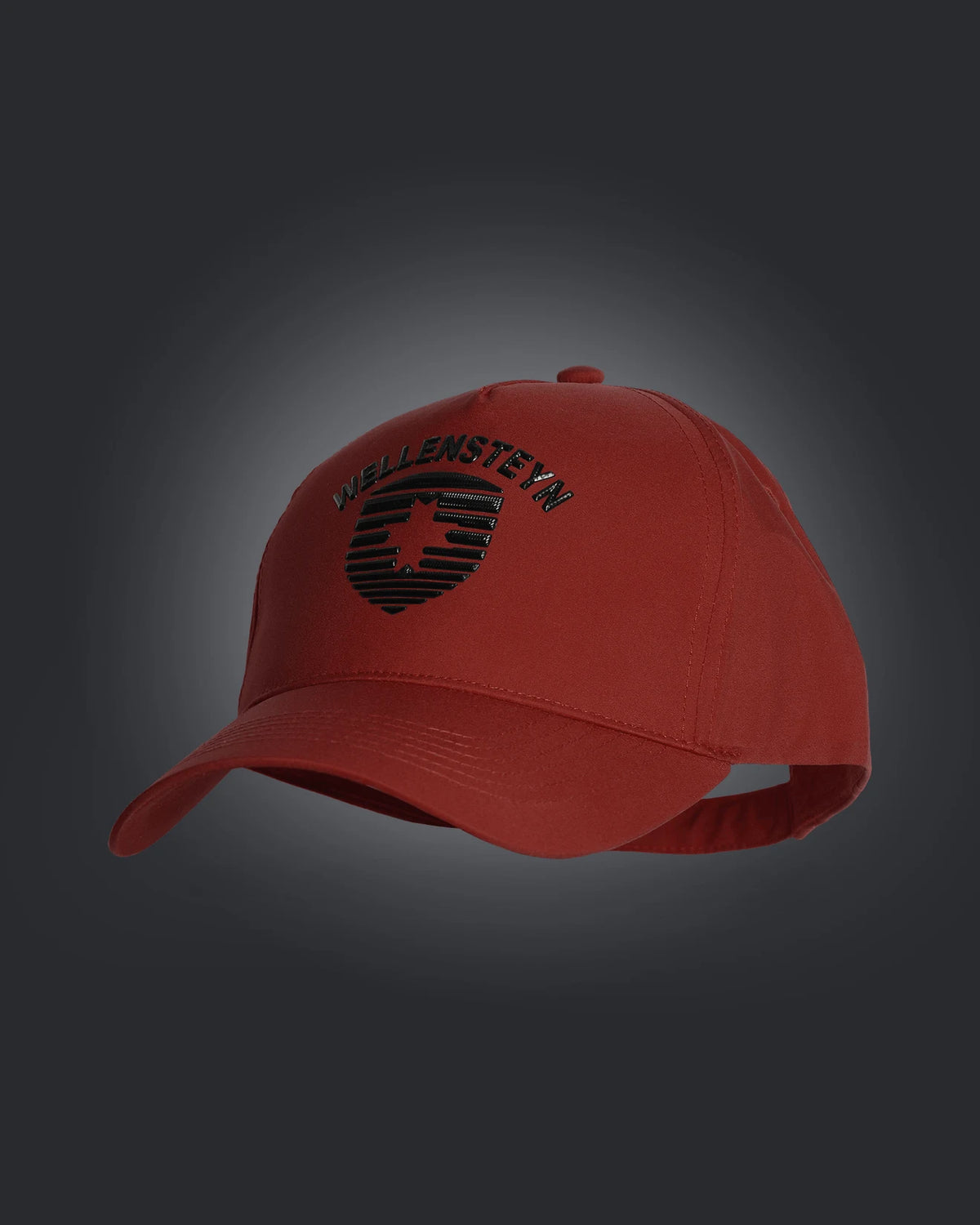 Stripe Cap,719, Red/Blackmetal