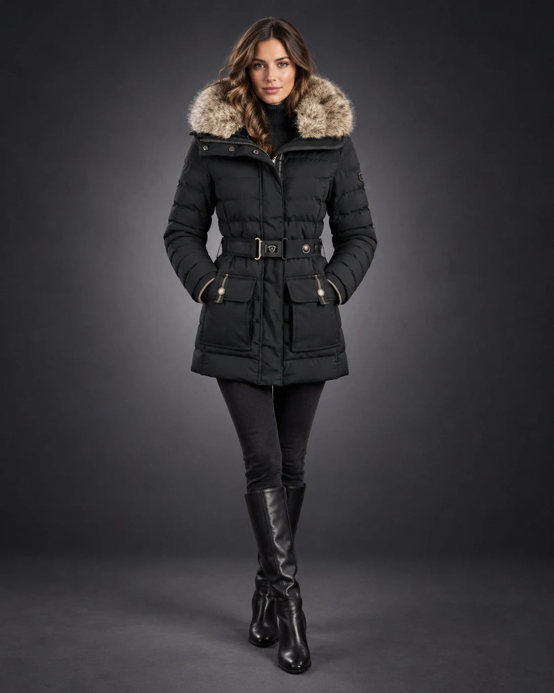 Abendstern Short, 719, Schwarz