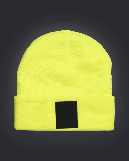 BEN BadgeLong Hat,105, Neonyellow