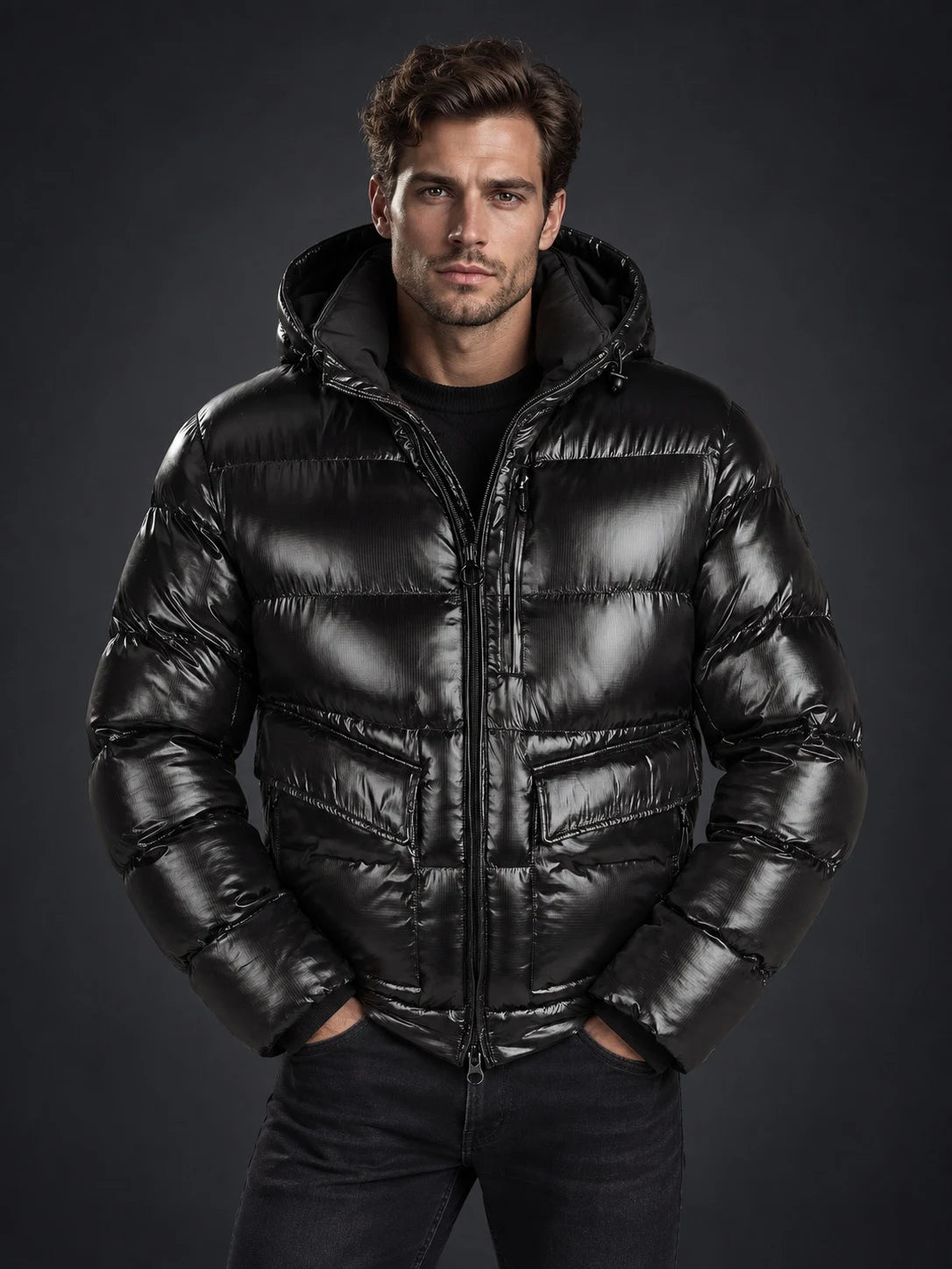 Blackbird Men Blouson, 1080, Schwarz