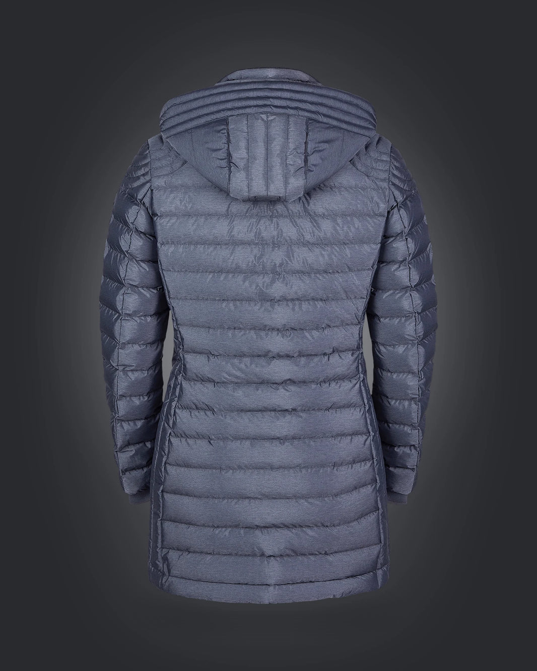 Helium Medium with Hood, 657, Navy