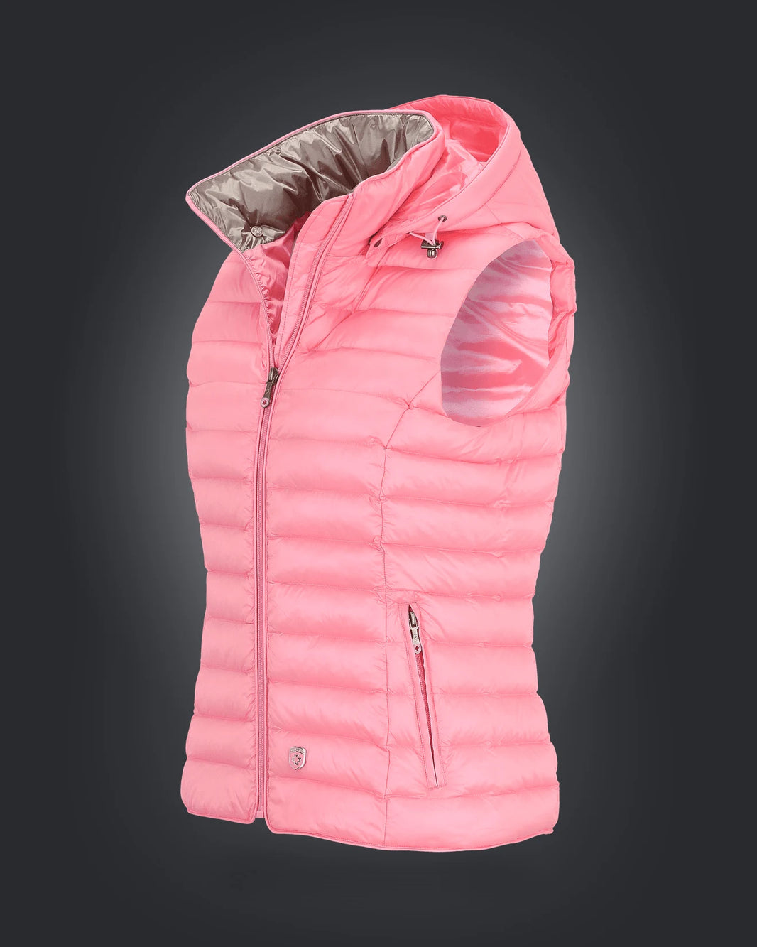 Italy Vest Hood,1001,Lipstickrose
