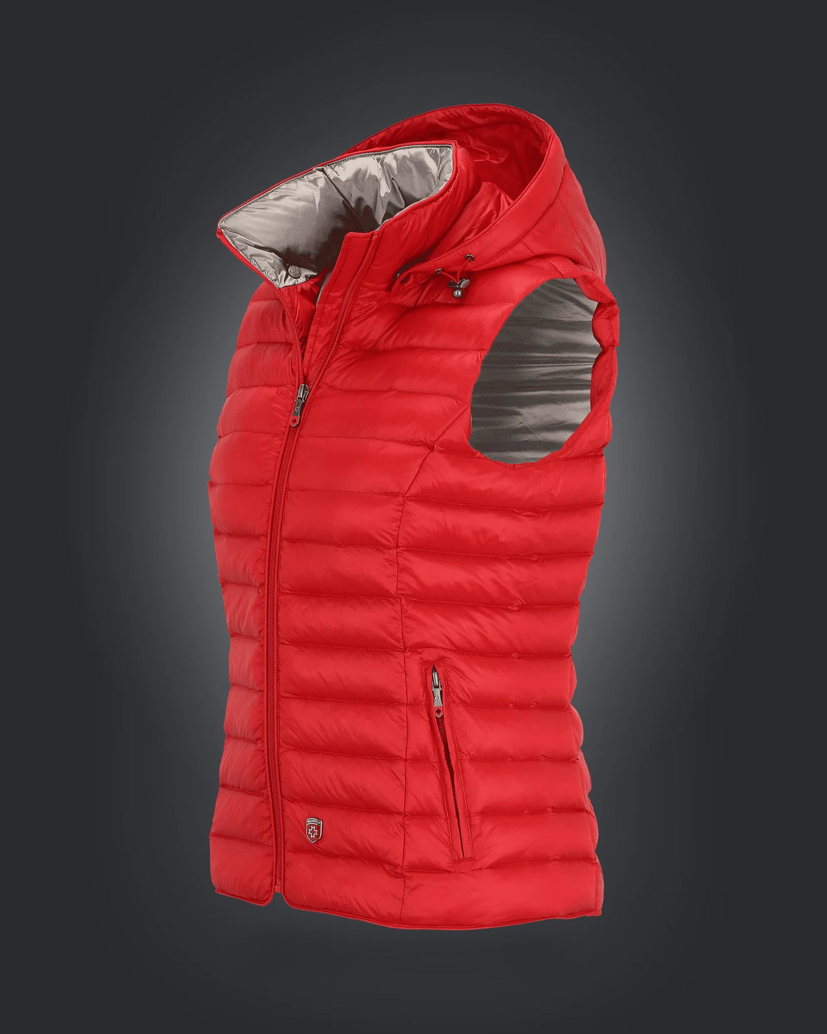 Italy Vest Hood,1001,Red