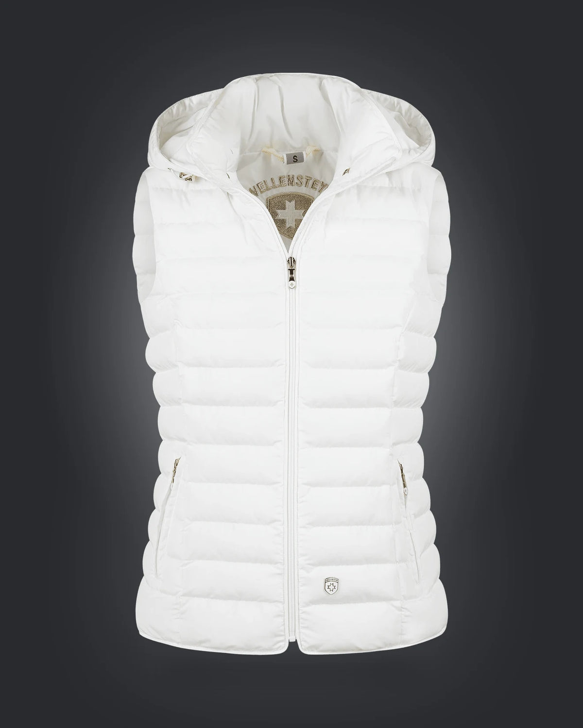 Italy Vest Hood,1040,Perlmutt