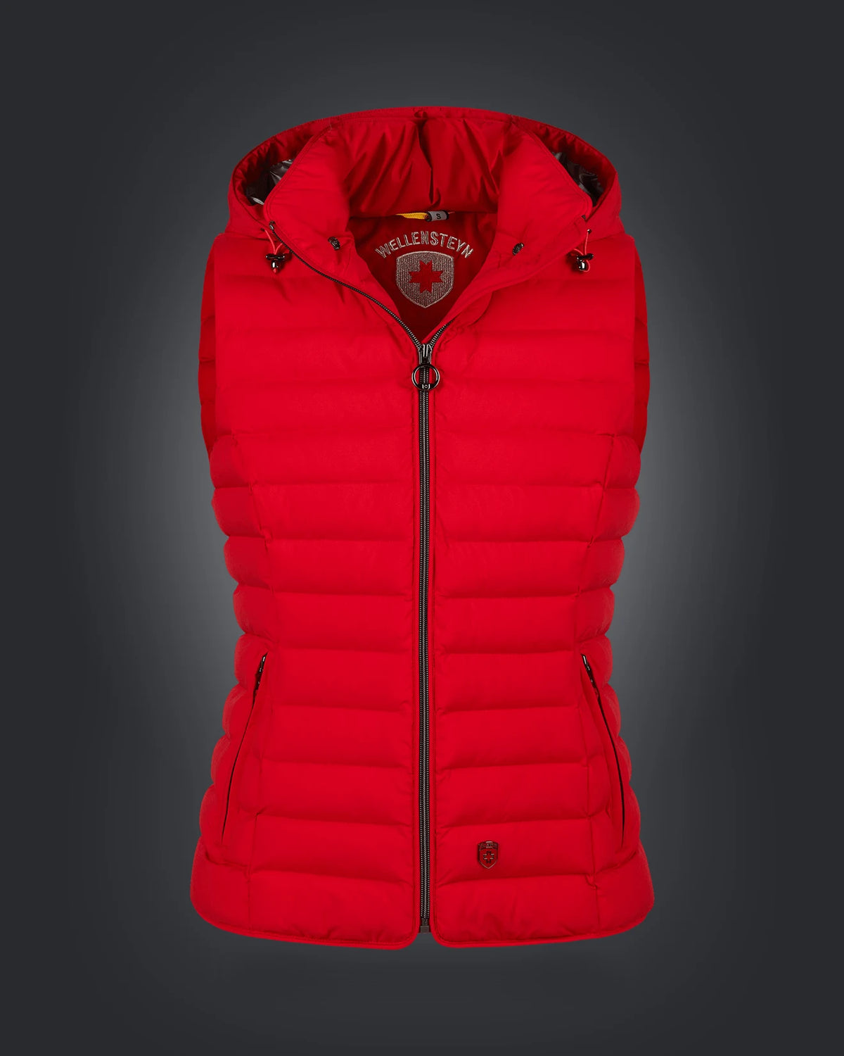Italy Vest Hood,719,Red