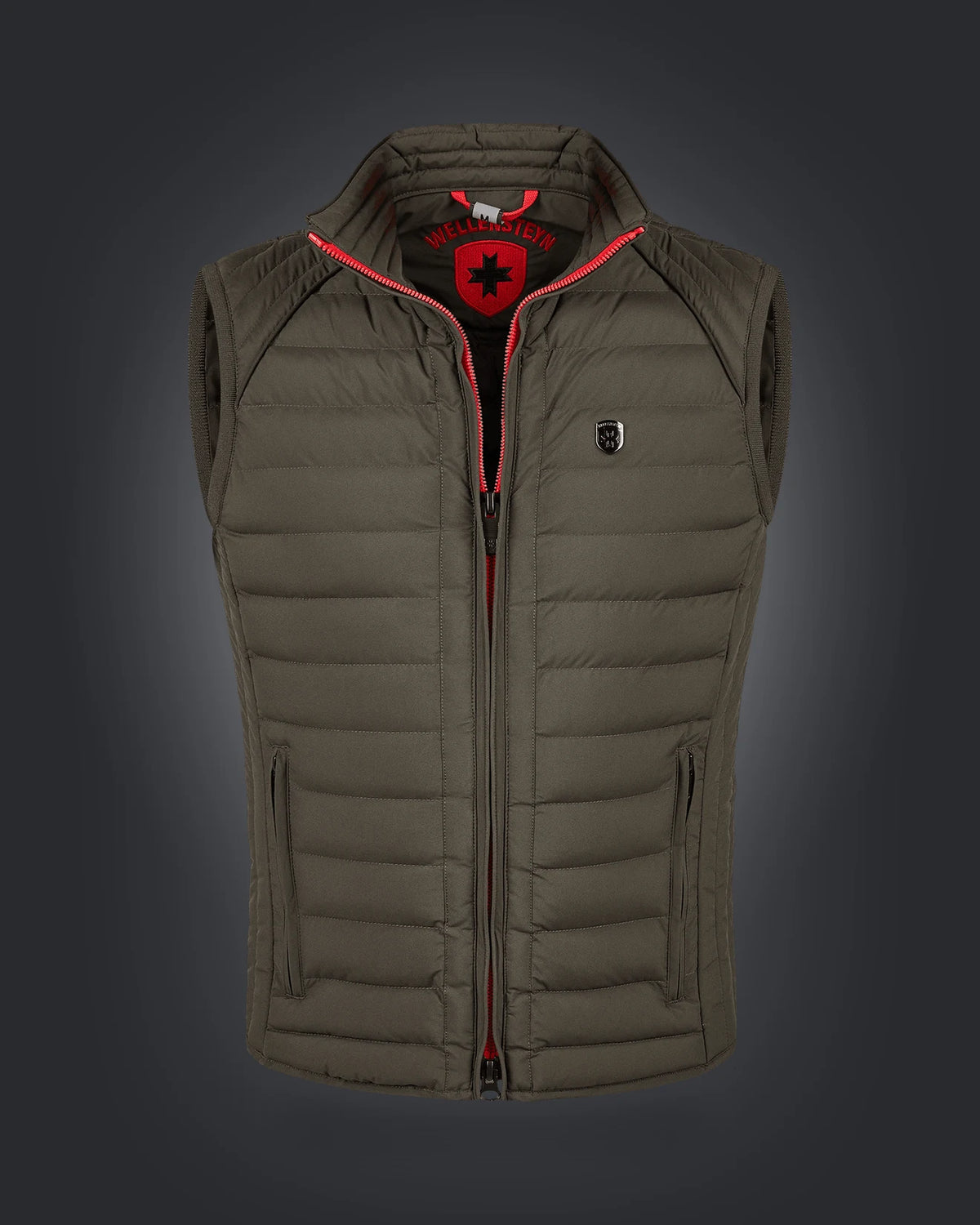 MOL Men Vest,719, Blackarmy/Red
