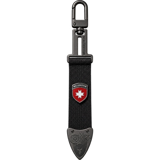 Schlüsselanhänger, Black, Red, White