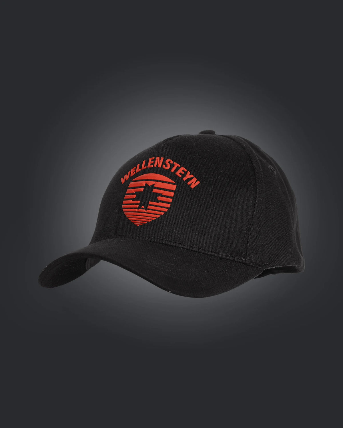 Stripe Cap,198,Black/Red