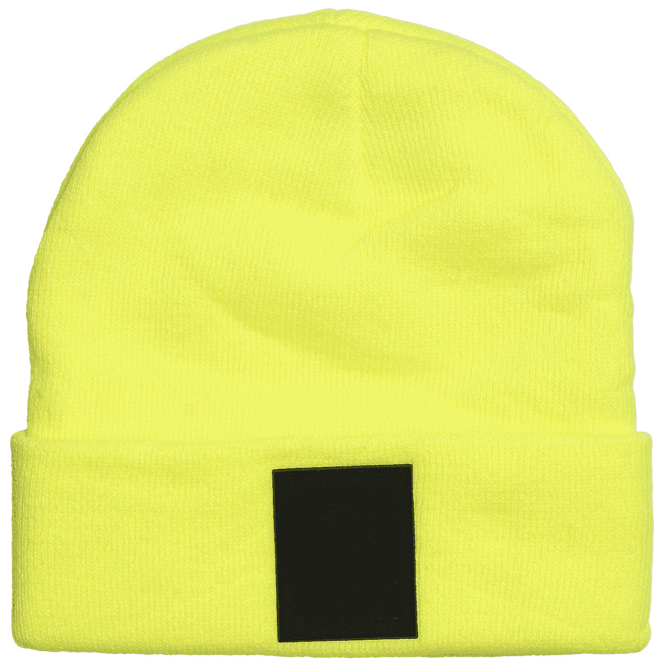BEN BadgeLong Hat,105, Neonyellow