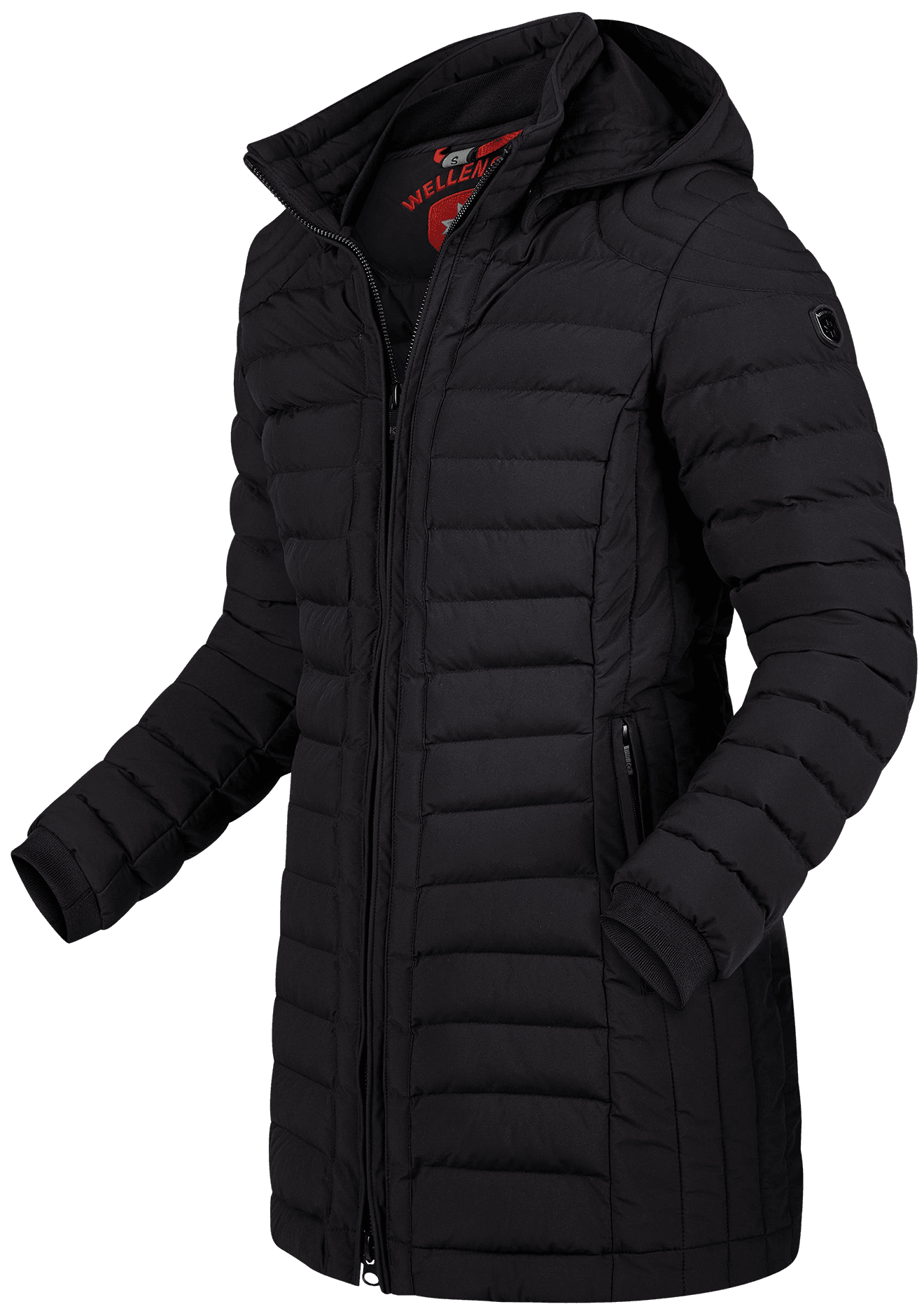 Helium Medium with Hood, 719, Schwarz