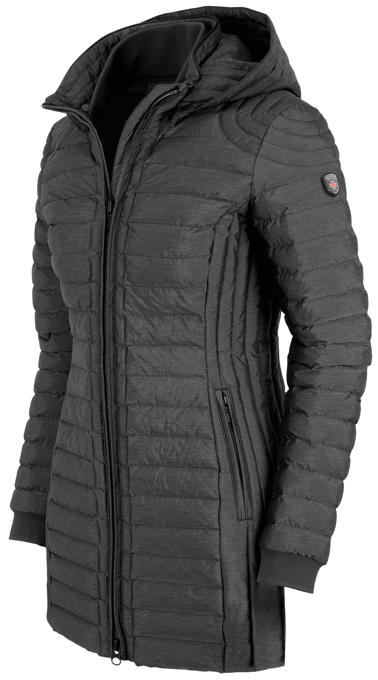 Helium Medium with Hood, 796, Anthrazit