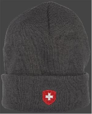 Hafenmütze,105,Anthracite/Rot/Silver