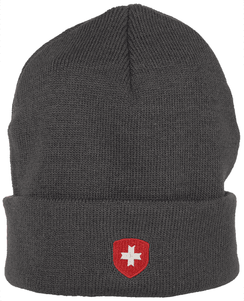 Hafenmütze,105,Anthracite/Rot/Silver