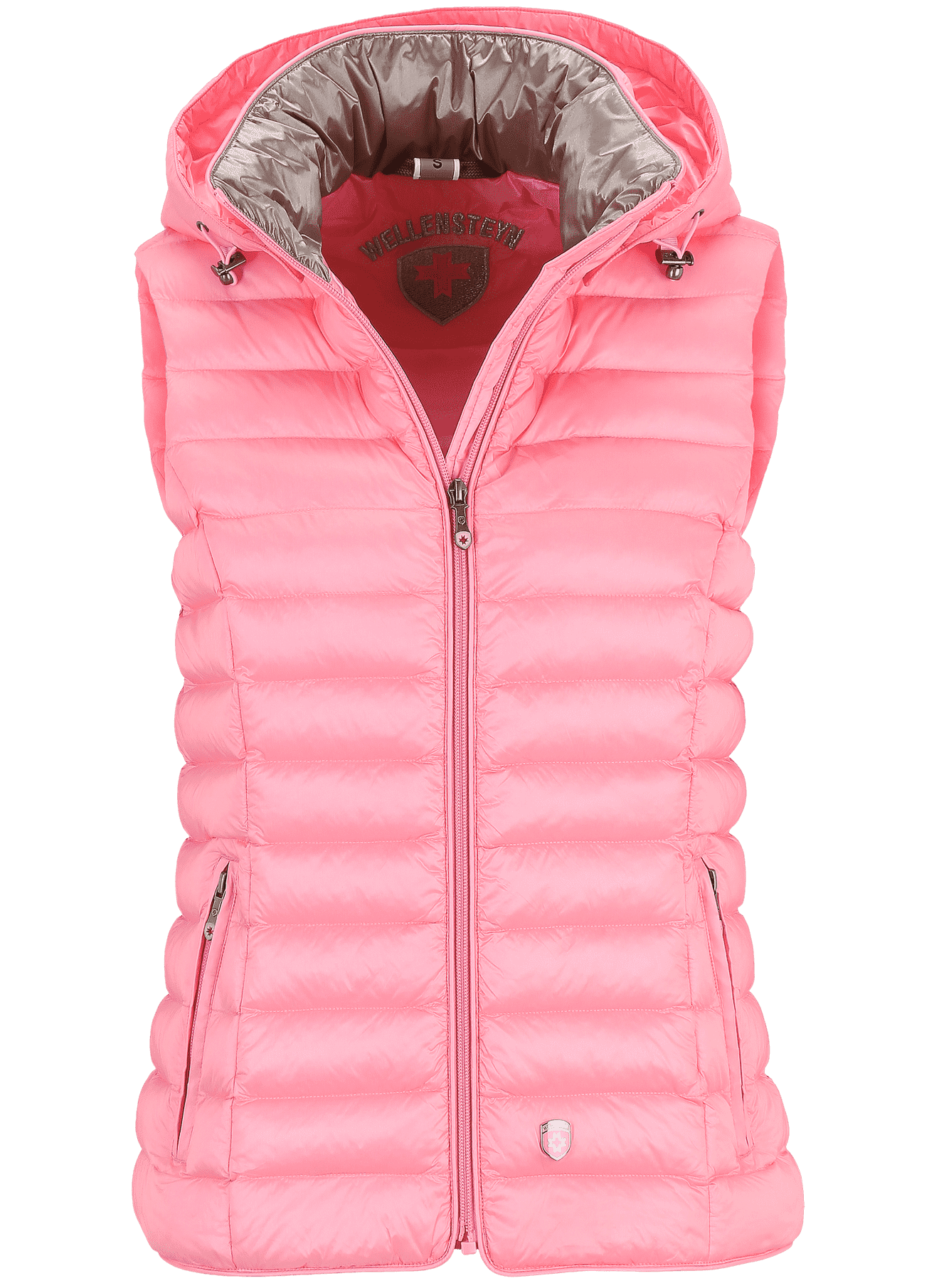 Italy Vest Hood,1001,Lipstickrose