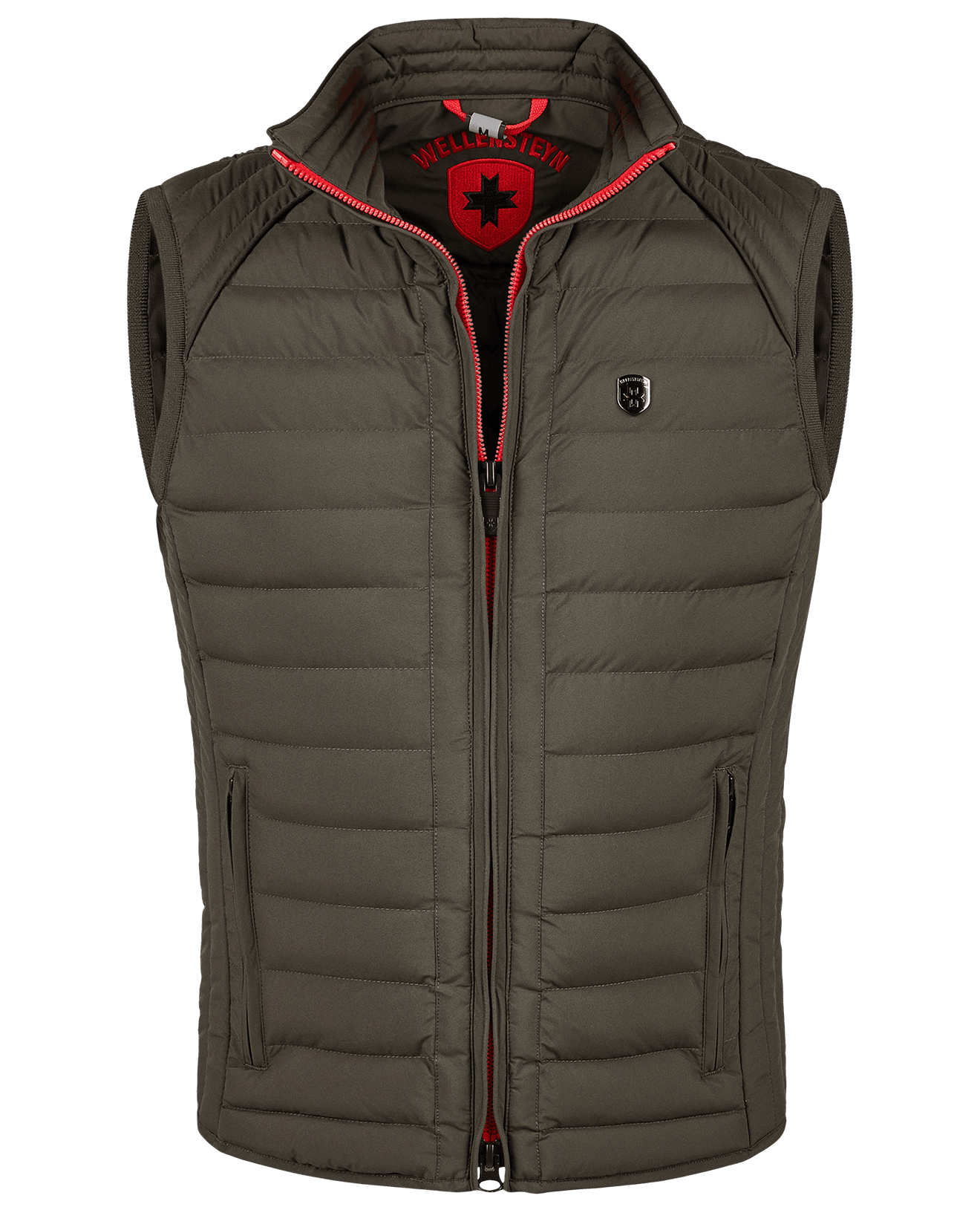 MOL Men Vest, MoSoDuHiTec, Blackarmy/Red