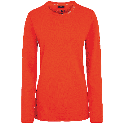 Beachpullover Lady, 862, Neonpeachmelange