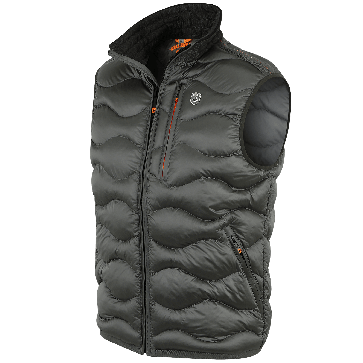 Airweight Men Vest,887, Metallicgrey