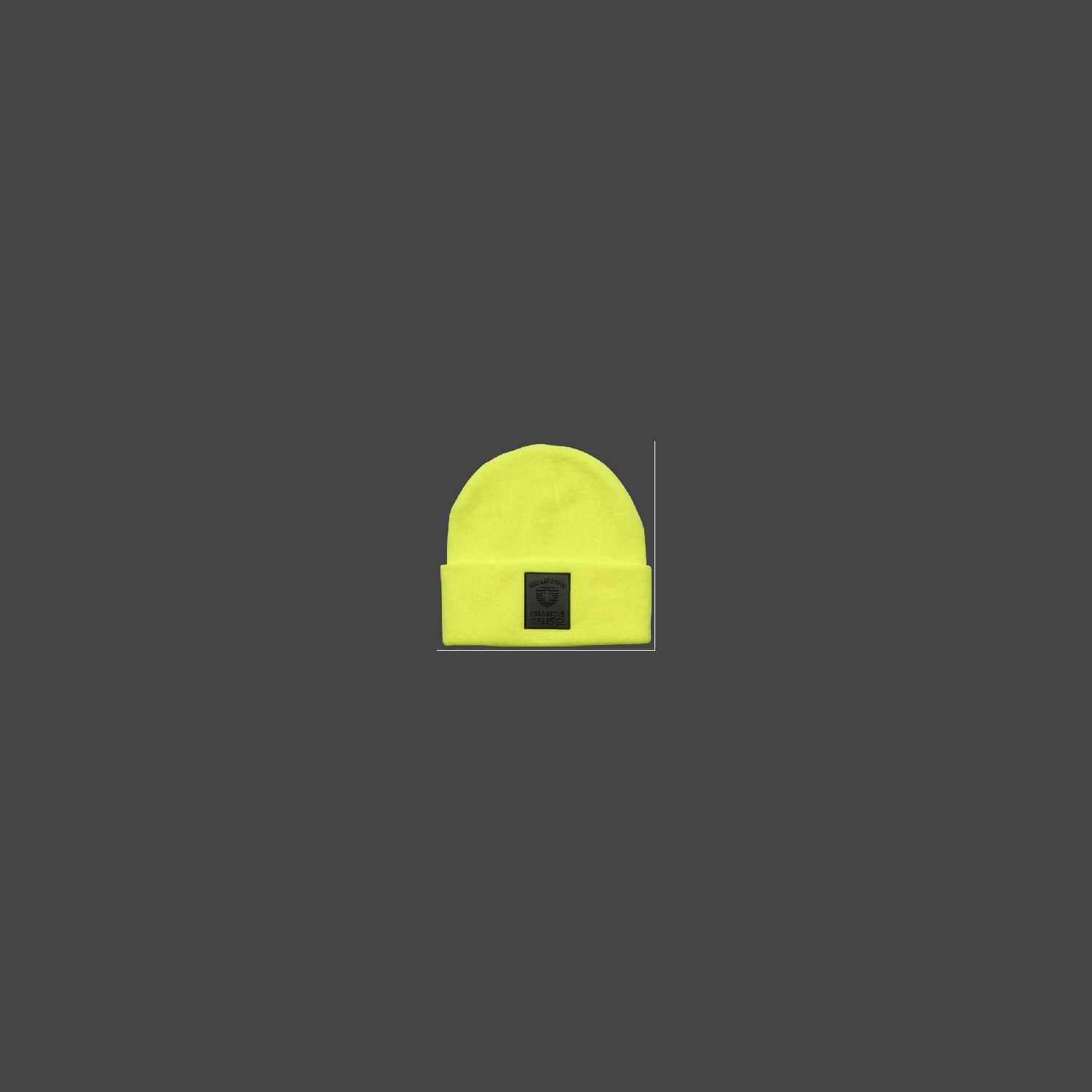BEN BadgeLong Hat,105, Neonyellow