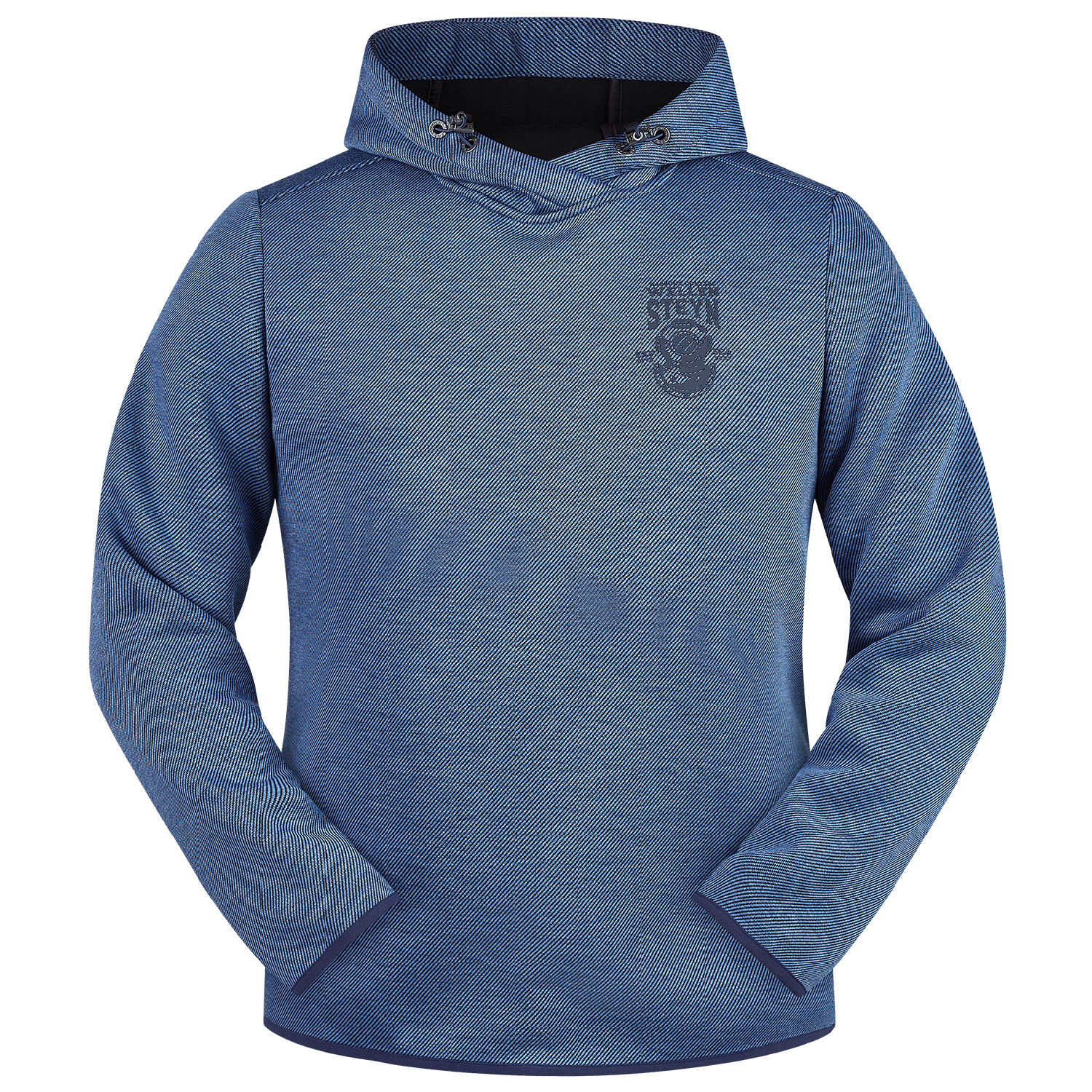 DynaCross Men Hood, ScuWiLiHiTec, Denimmelange