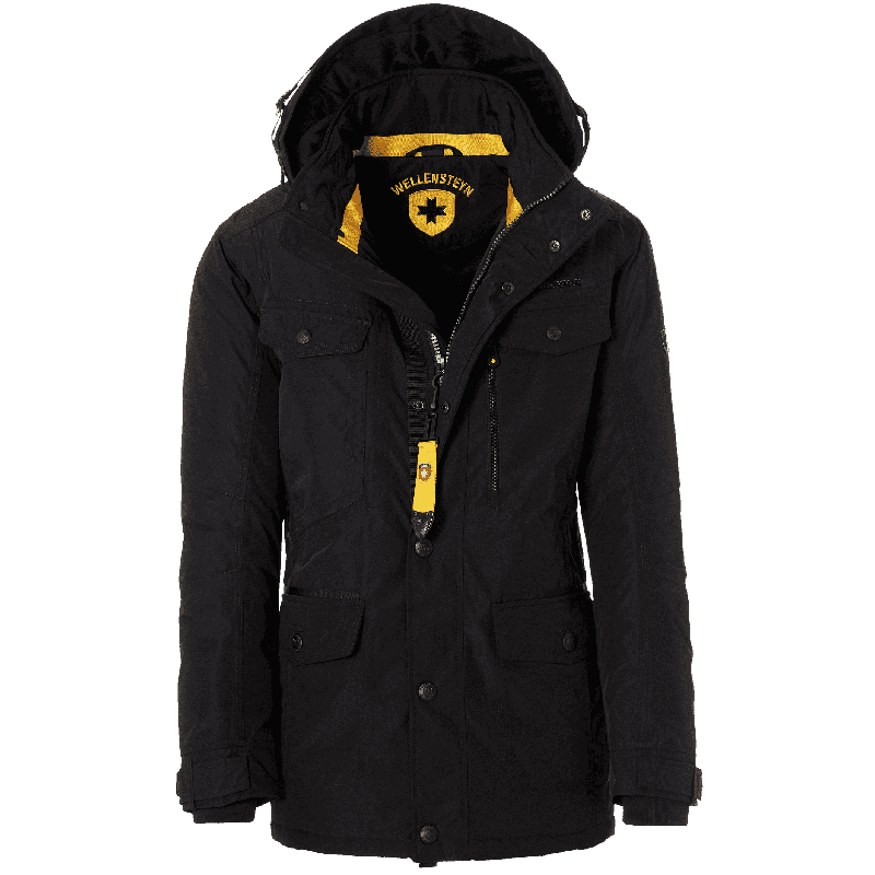 Wellensteyn Fleece Jacke Schwarz Wellensteyn Jacke Wellensteyn Chester 435  Chester Winter,435