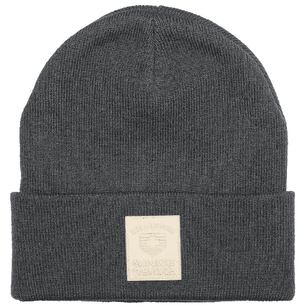BEN BadgeLong Hat,105, Charcoal/Ash