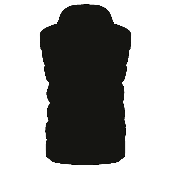 Blackbird Men Short Vest,565, Schwarz
