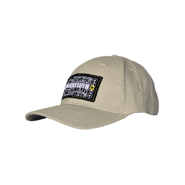 Baseball-Cap 01, 198, Beigemelange/Black/Yellow