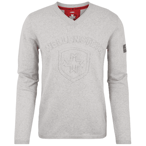 Herren Pullover 004, 936,Heathergrey