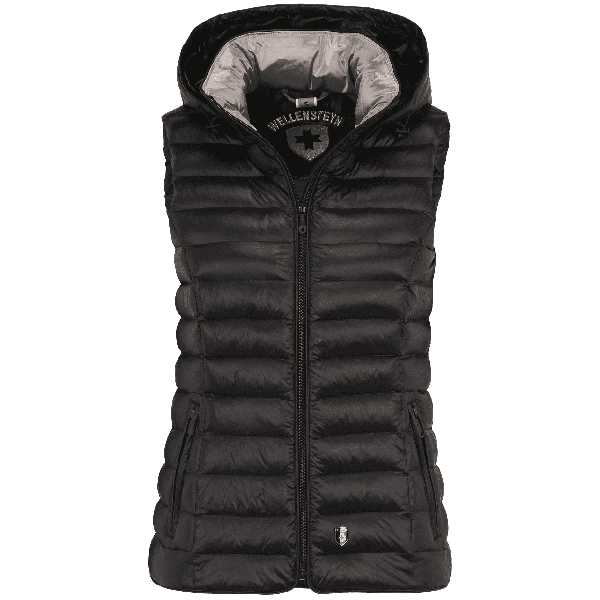 Italy Vest Hood,1001,Schwarz