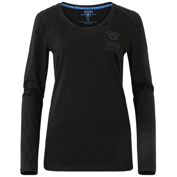 T-shirt Lady. 972, Schwarz