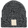 BEN BadgeLong Hat,105, Charcoal/Ash