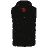 Blackbird Men Short Vest,565, Schwarz