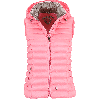 Italy Vest Hood,1001,Lipstickrose