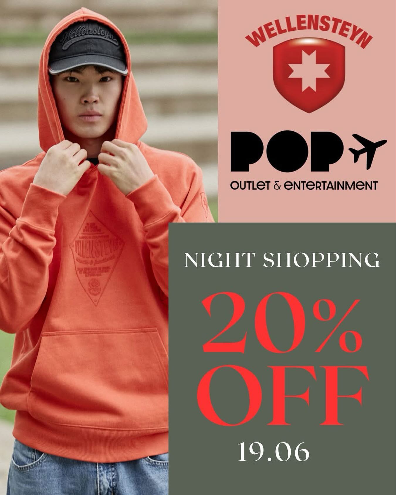 🔥 20% sleva na vše – 19. června 📍 Premium Outlet Prague Airport Ke Kopanině 421, 252 67 Tuchoměřice Night Shopping – jen tento den! Nelze kombinovat s dalšími akcemi. #wellensteyn #wellensteynczechrepublic #móda #oblečení #outfit #fashion #bundawellensteyn #zimníbundy #womensfashion #mensfashion #springfashion #jarníbunda #přechodnábunda #vesta