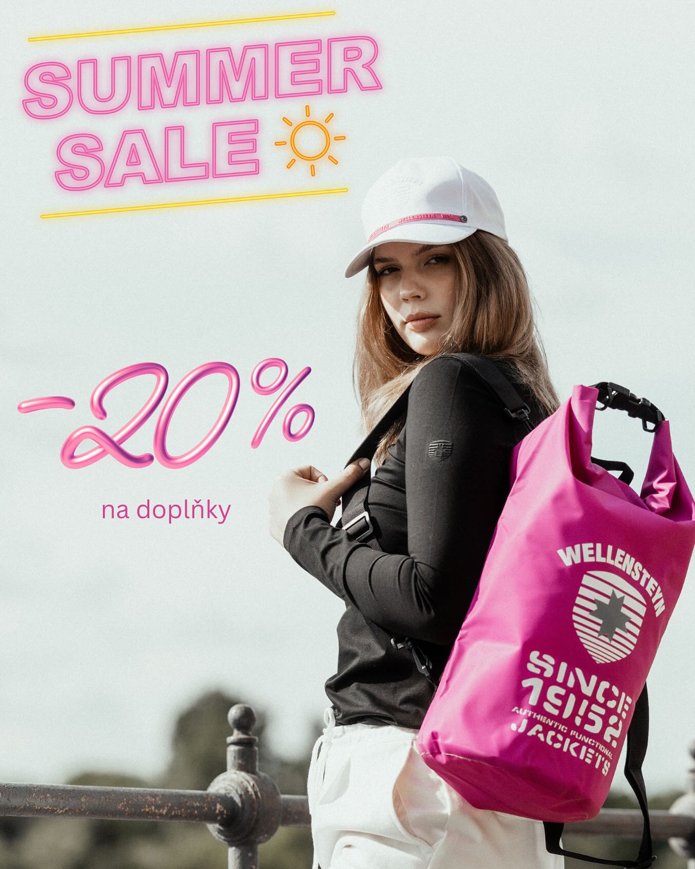 Pořiďte si své oblíbené kousky Wellensteyn na dovolenou – nyní SE SLEVOU! Na všechny doplňky nabízíme 20% slevu! ☀️🧳 Kšiltovky, plážové pantofle, tašky, opasky – vše, co se hodí na cestování a horké letní dny. Použijte slevový kód SUMMER20 v našem e-shopu 💻 Nebo se zastavte v našich značkových prodejnách: 📍 PREMIUM OUTLET PRAGUE AIRPORT Ke Kopanině 421, 252 67 Tuchoměřice 📍 FREEPORT FASHION OUTLET Chvalovice-Hatě 196, 669 02 📍 FASHION ARENA PRAGUE OUTLET Zamenhofova 440, 108 00 Praha-Štěrboholy 🔔 Nabídka platí do odvolání. ✅ Slevu lze uplatnit zadáním kódu SUMMER20 do pole pro slevový kód při placení. #wellensteyn #wellensteynczechrepublic #móda #oblečení #outfit #fashion #bundawellensteyn #zimníbundy #womensfashion #mensfashion #springfashion #jarníbunda #přechodnábunda #vesta #summersale