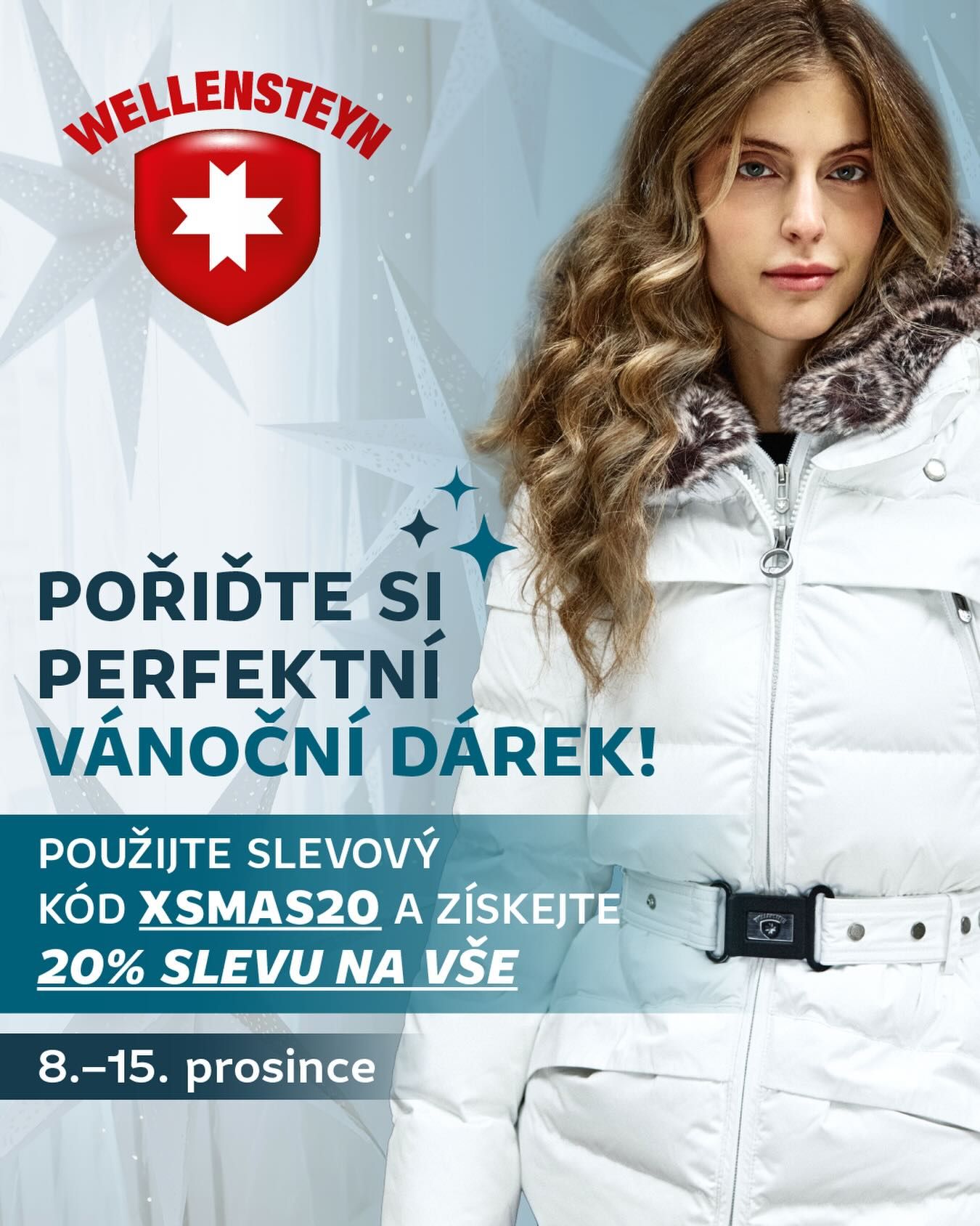 Hledáte ideální vánoční dárek? image001.png Prémiové zimní bundy Wellensteyn spojují eleganci, funkčnost a nadčasový design — perfektní volba pro každého, kdo si potrpí na kvalitu. Nakupujte na wellensteyn.cz Kód: ➡️XMAS20 Sleva: 20 % na celý nákup Platnost: 8.–15. prosince #wellensteyn #wellensteyncesko #móda #oblečení #outfit #fashion #dámskámóda #pánskámóda #novásezóna #novákolekce #zimnímóda #zimníbunda #winterjacket