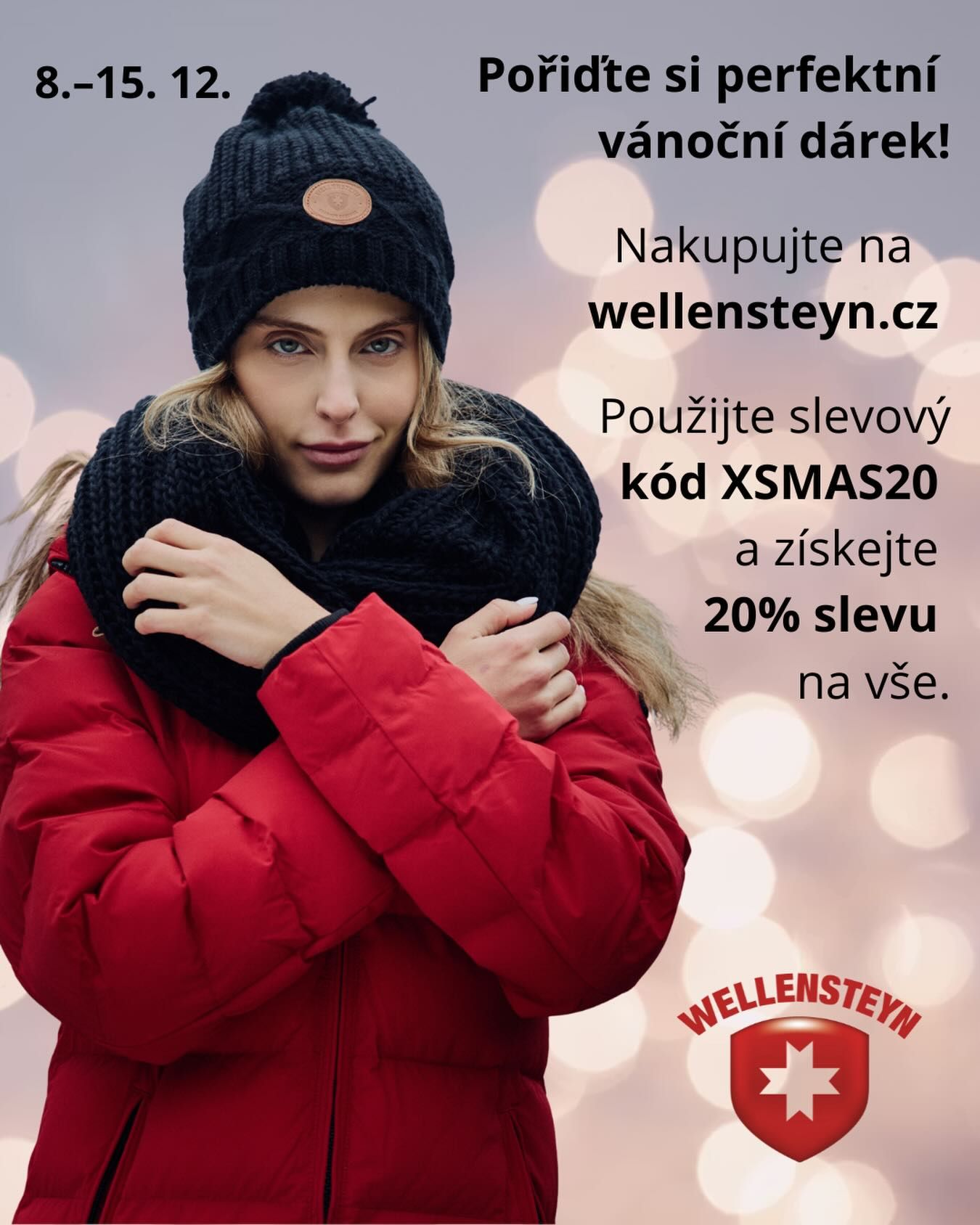 Hledáte ideální vánoční dárek?🎁 Prémiové zimní bundy Wellensteyn spojují eleganci, funkčnost a nadčasový design — perfektní volba pro každého, kdo si potrpí na kvalitu. Nakupujte na wellensteyn.cz Kód: XSMAS20 Sleva: 20 % na celý nákup Platnost: 8.–15. prosince #wellensteyn #wellensteyncesko #móda #oblečení #outfit #fashion #dámskámóda #pánskámóda #novásezóna #novákolekce #zimnímóda #zimníbunda #winterjacket